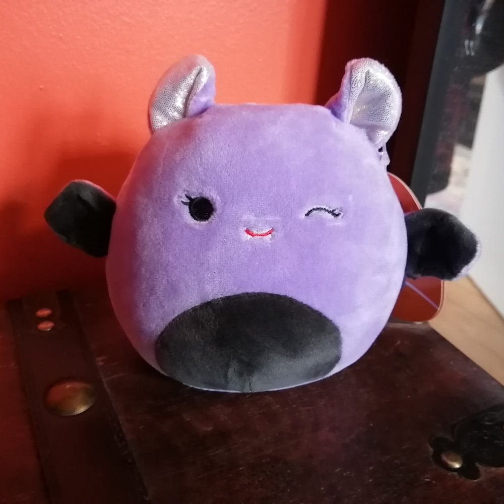 OG winking Joldy the bat squishmallow plush.
